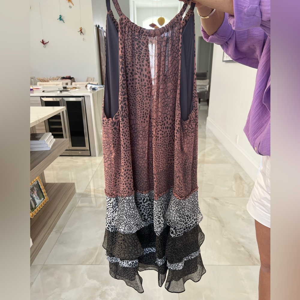 Ramy Brook mini tiered dress